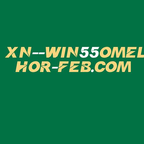 Logo da XN--WIN55OMELHOR-FEB